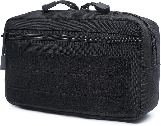 Tactical MOLLE EDC Tool Pouch – First Aid Kit Bag & Phone Holder, Compact EMT Utility Waist Pack for Outdoor Sports, Hunting, Survival, and Emergency Gear Accessories