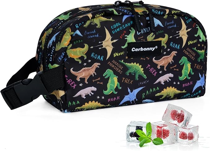 Cerbonny Freezable Cooler Bag for Work/School Travel - Mini Insulated Bag Fit For Yogurt
