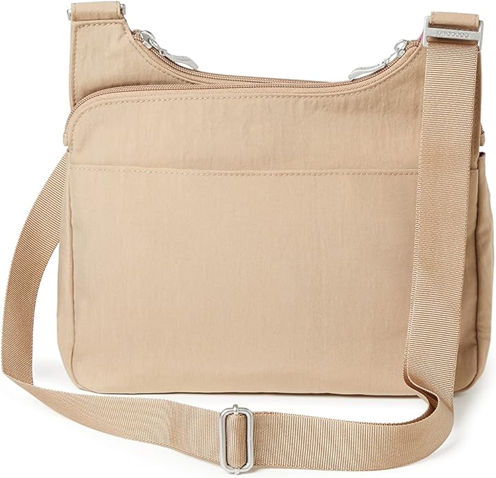 Baggallini Crossbody Travel Bag 11x8.5 Lightweight Water-resistant Nylon Handbag