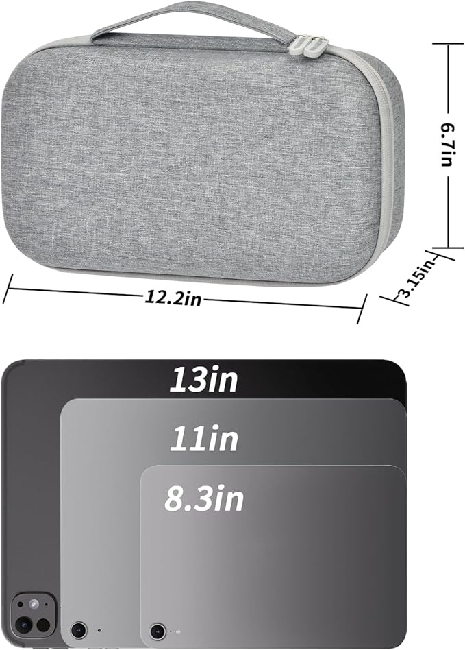 Travel Sunglass Organizer Case for 8 Pairs Polarized Sunglasses, Storage Box for Multi-style Dressers (Bag Only)