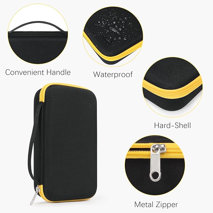 Multi Sunglasses Organizer Case, Travel Eyeglasses Case for Multiple Glasses, Hard-Shell, Eyewear Box for Men Women