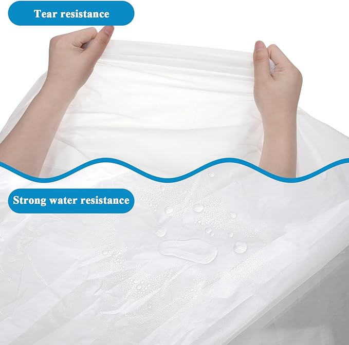 10 Pack Reusable Rain Ponchos for Adults Waterproof EVA Raincoats with Drawstring Hood Portable Rain Jackets Emergency Poncho for Outdoor Travel Camping Hiking