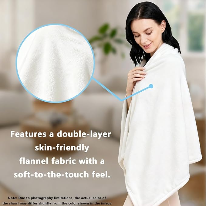 Ponchos for Women, Comfy Wearable Blanket, Gifts for People Who are Always Cold, Winter Shawl for Home, Office, Travel