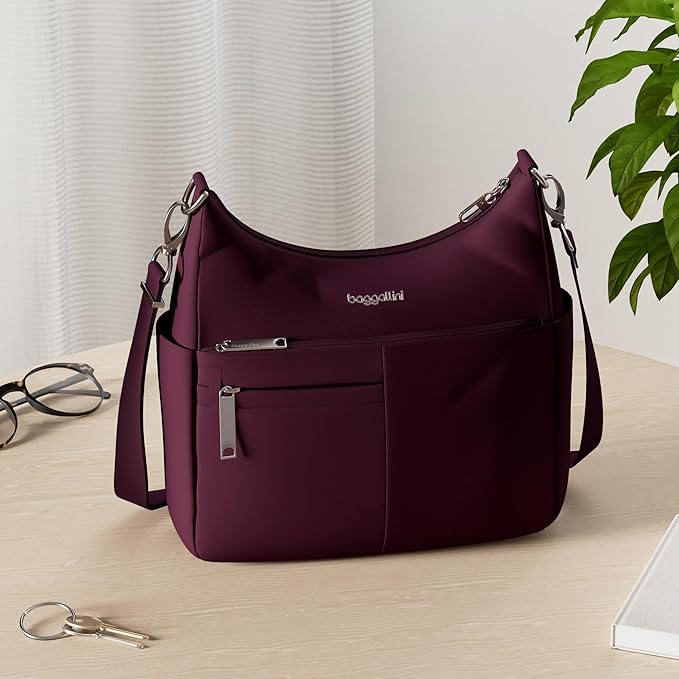 Baggallini Women's Securtex Anti-theft Free Time Crossbody Bag | Securtex, Anti-Theft