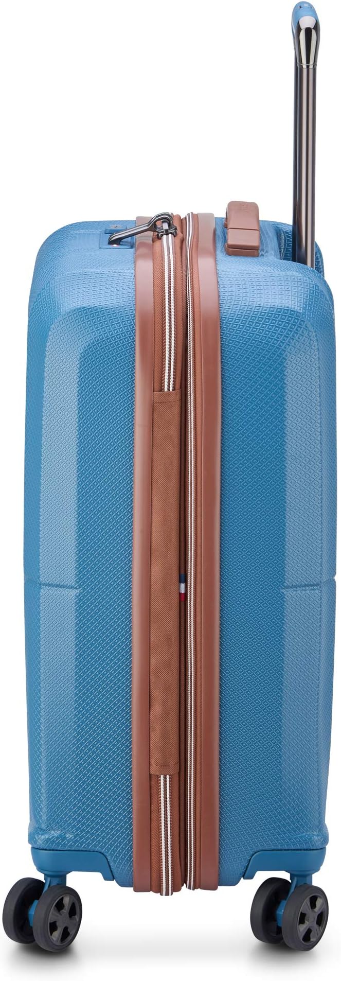 DELSEY PARIS St. Tropez Hardside Expandable Luggage with Spinner Wheels, Baltic Blue, Carry-on 21 Inch