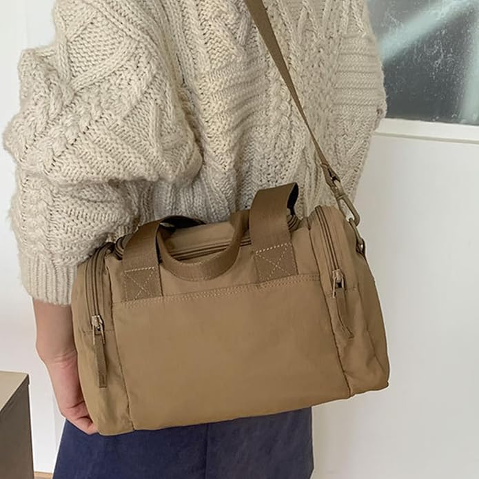 Stylish Convertible Shoulder Bag, Spacious Interior Wear for Daily Commute Outdoor Activities Ergonomic Gym Bag