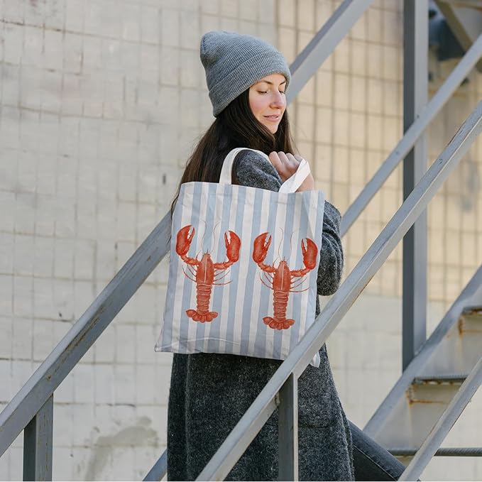 FBB Ocaen Beachy Ocean Sea Fish Reusable Grocery Shopping Bag