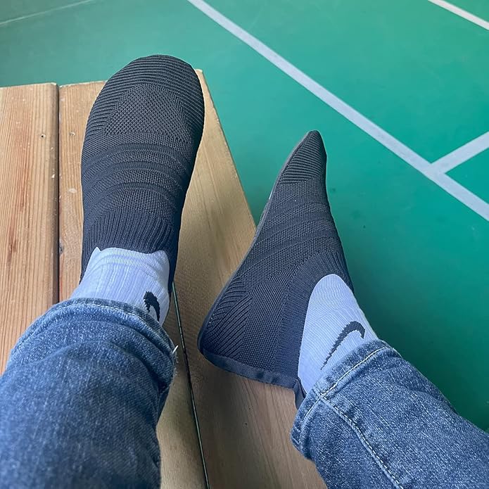 SLEVEL Lightweight Non Slip Travel Indoor Grip House Slipper Socks Unisex Adult Around The House Floor Home Shoes for Women Men