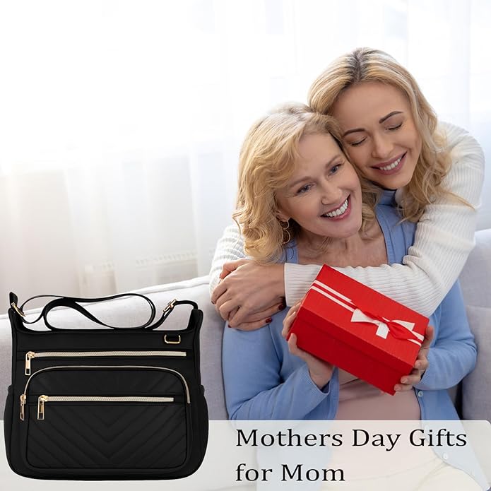 Crossbody Purse for Women Travel, Large RFID Anti-Theft Shoulder Crossbody Bag With Multiple Pockets for Daily Or Work