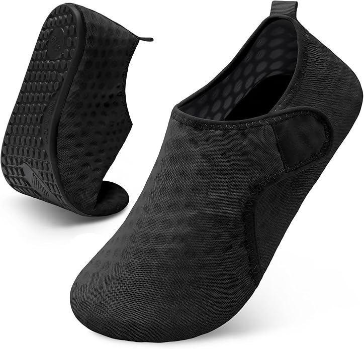 Scurtain Barefoot Water Shoes for Women Men Beach Swim Aqua Socks Summer Quick-Dry Sandals Slippers