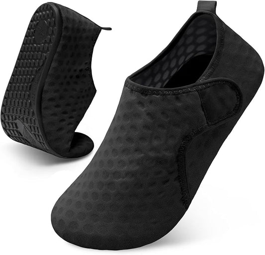 Scurtain Barefoot Water Shoes for Women Men Beach Swim Aqua Socks Summer Quick-Dry Sandals Slippers