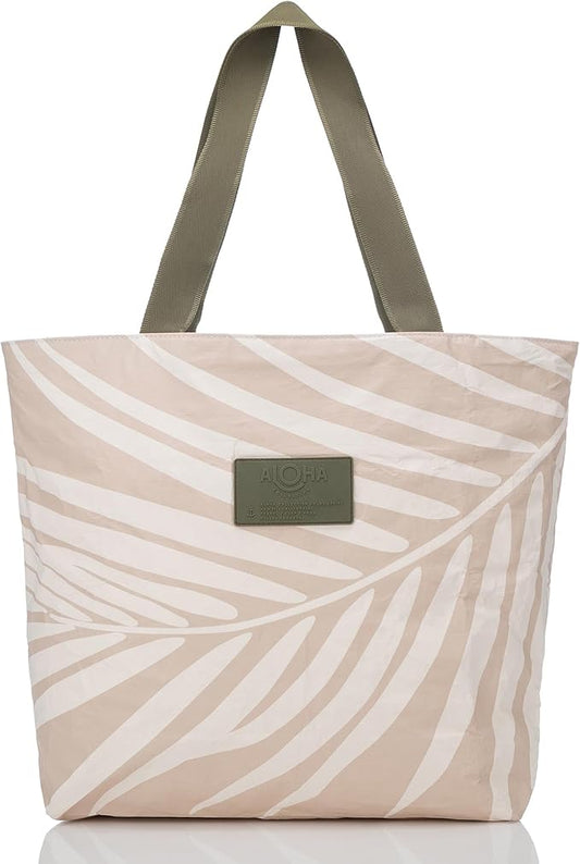 ALOHA Collection Day Tripper Tote | Lightweight, Packable, and Splash-Proof Beach Tote Bag | Easy to Clean