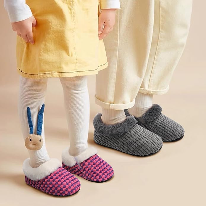 Centipede Demon Toddler Slippers for Boys Girls Slip on Kids Baby Toddlers House Shoes Lightweight Barefoot Furry Sock Shoes Indoor Outdoor Warm Walking Shoes