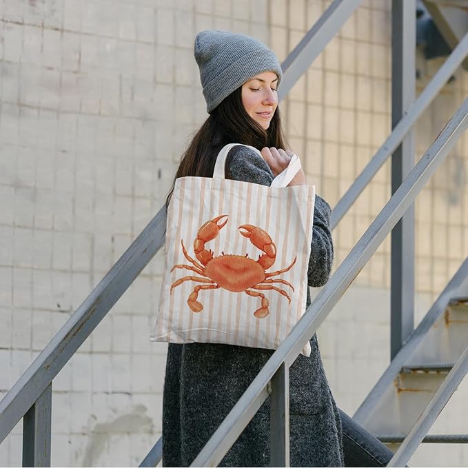FBB Ocaen Beachy Ocean Sea Fish Reusable Grocery Shopping Bag
