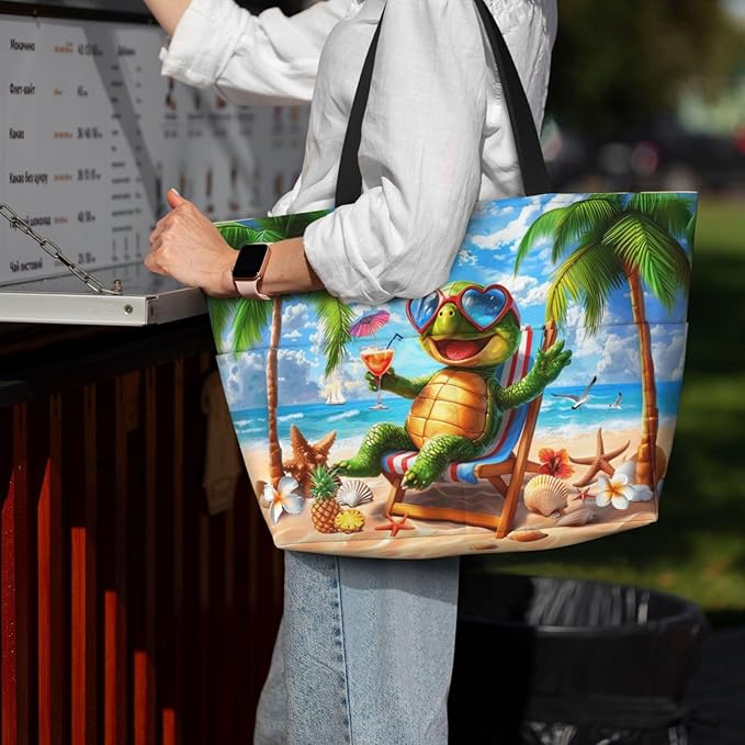 Extra Large Beach Bags For Women, Waterproof Beach Totes Bags For Women, Lightweight Foldable Pool Bag With Zipper