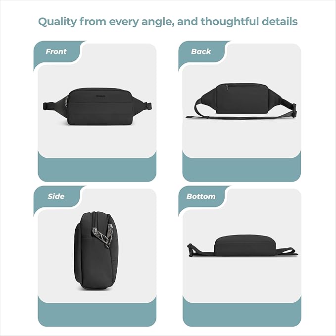 Travelon Anti-Theft Roam XL Belt Bag