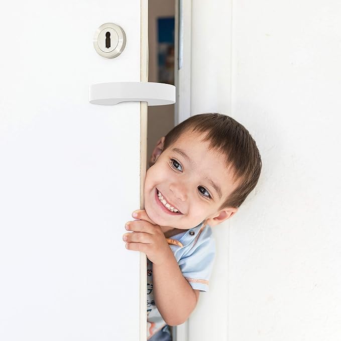 Door Pinch Guard Baby Door Stopper 6Pk Soft Foam Door Stopper. Prevents Finger Pinch Injuries Child/Pet from Getting Locked in Room
