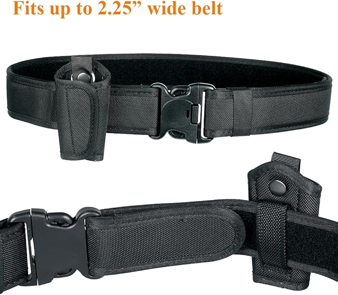 TAFTACFR Slient Key Holder for Duty Belt Durable Law Enforcement Police Tactical Silent Key Keeper Pouch