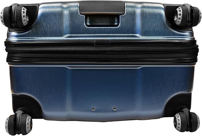 Traveler's Choice Silverwood II 30" 100% Polycarbonate Expandable Spinner Luggage, Navy