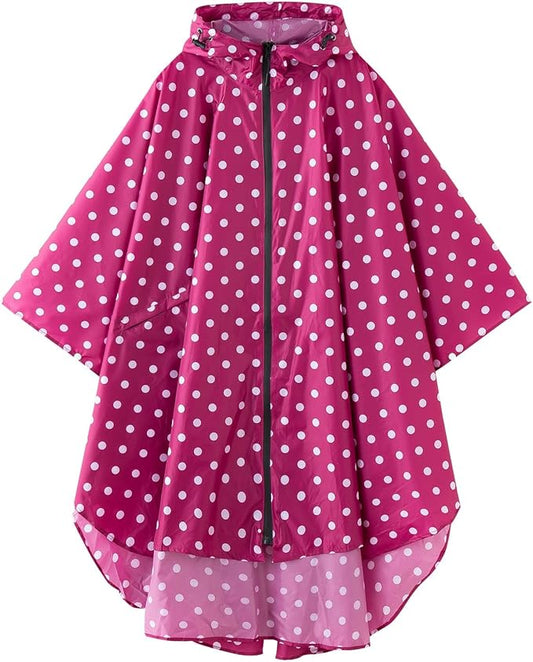 Cloak raincoat Unisex poncho Adult hooded men and women with pockets Mountaineering hiking rainstorm prevention