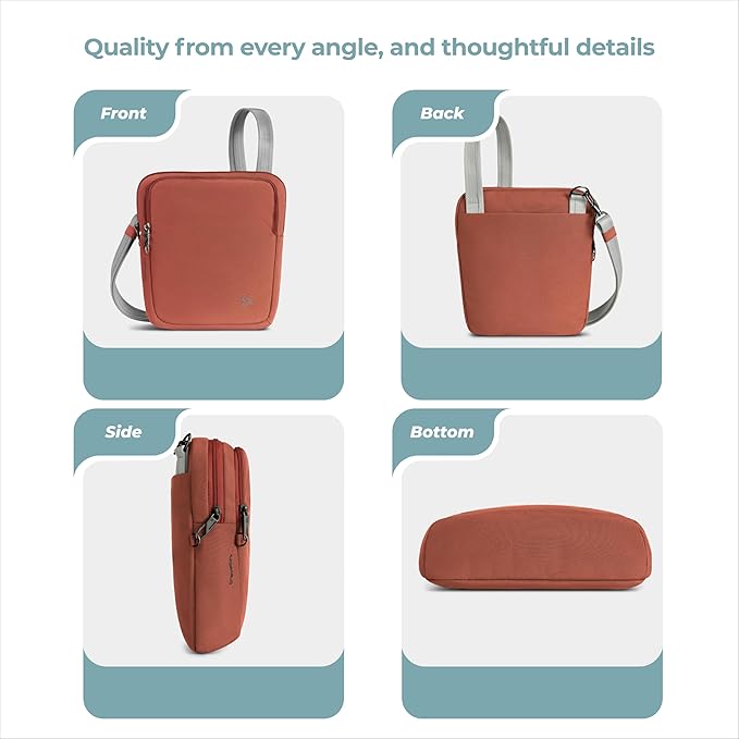 Travelon Anti-theft the Voyages Slim Crossbody