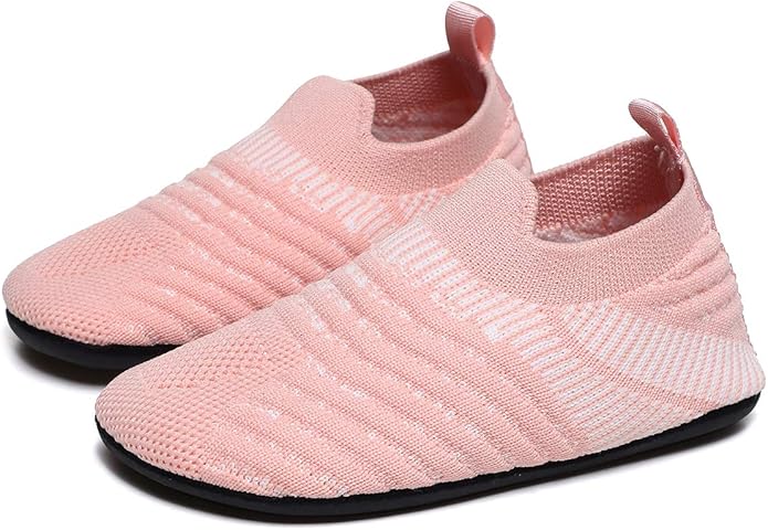 ditont Toddler Slippers Non-Slip Lightweight Comfortable Kids Indoor Grip House Home Shoes for Boys Girl
