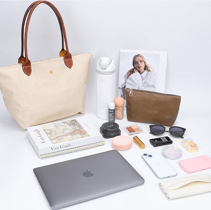 Work Tote Bag For Women: For 13-15" Laptop Foldable - For Office Professionals College Students - Commute Travel