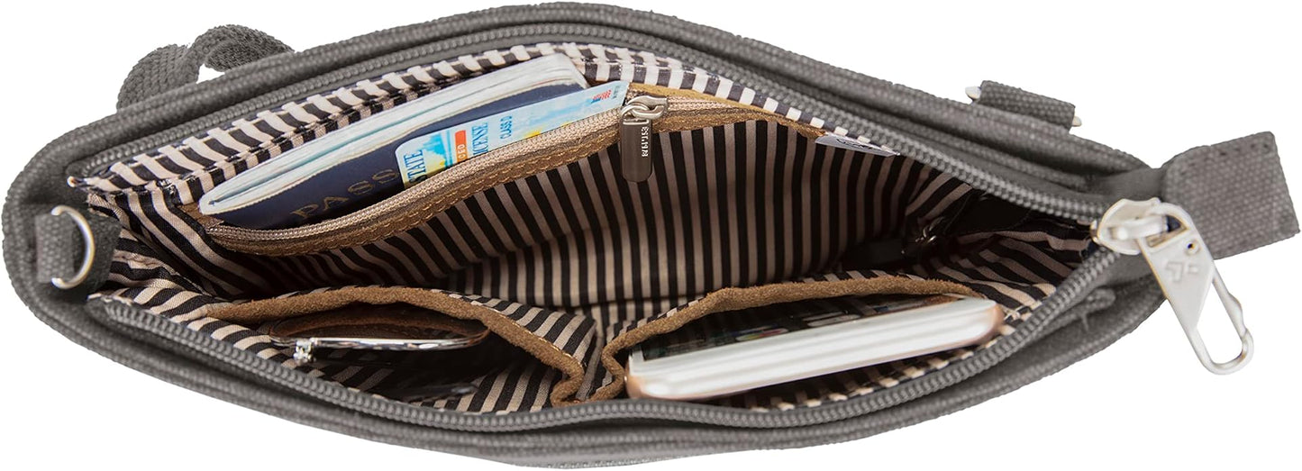 Travelon Women's Anti-Theft Heritage Small Crossbody Cross Body Bag