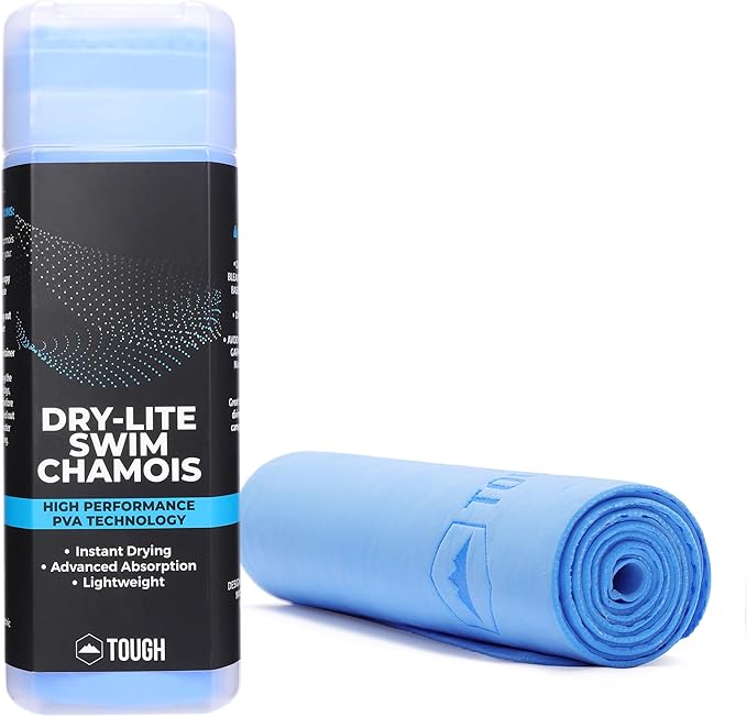 Tough Outfitters Quick Dry Towel - Travel Towel Fast Drying Lightweight - Compact Microfiber Towels for Body Camping Swim Beach Camp Backpacking - Quick Dry for Swimmers