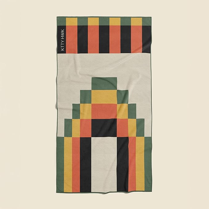 Sand-Free Beach Towel, Single Towel for Unisex Size 72x34in (Sayulita)