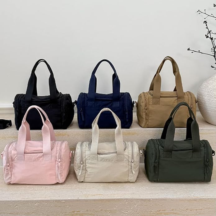 Stylish Convertible Shoulder Bag, Spacious Interior Wear for Daily Commute Outdoor Activities Ergonomic Gym Bag