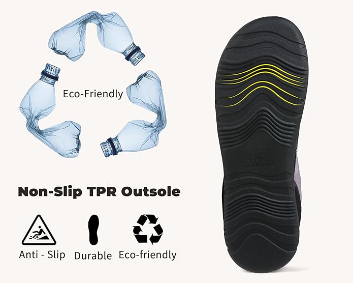 Mens Slip On Slippers Coolmax® Two Tone Comfy Slipper Memory Foam Slippers Indoor Outdoor Men's House Shoes Loafers Camping Slipper Two Styles | Moisture-wicking | Breathable
