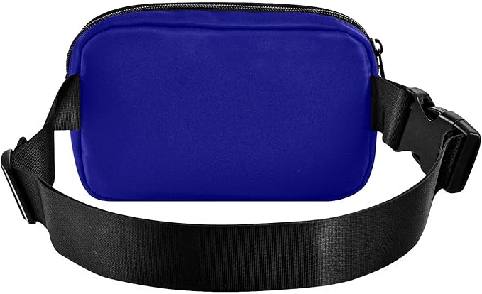 Fanny Pack for Women Men Water Resistant Fashion Waist Packs with Adjustable Strap Belt Bag for Travel Workout Jogging Hiking Dark Blue