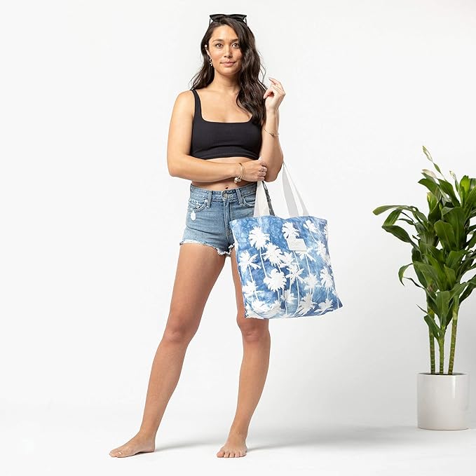 ALOHA Collection Day Tripper Tote | Lightweight, Packable, and Splash-Proof Beach Tote Bag | Easy to Clean