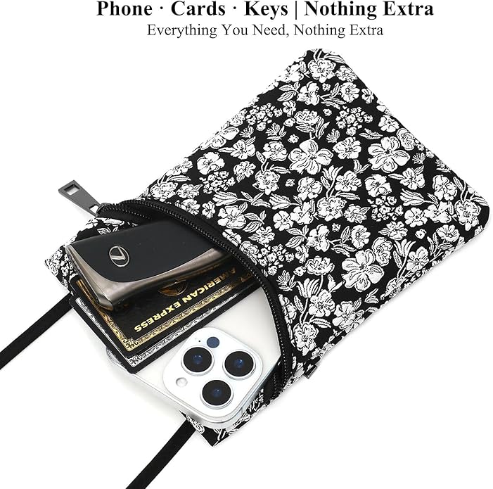 Small Crossbody Women Cell Phone Purse Wallet Bag With Shoulder Strap