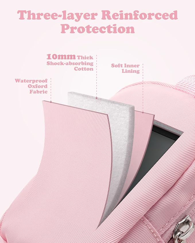 Soft Camera Case for Digital Camera KODAK PIXPRO FZ55/ FZ45/CAMKORY DC403 FHD 1080P,Travel Camera Pouch, Carry Case Bag Cute Small