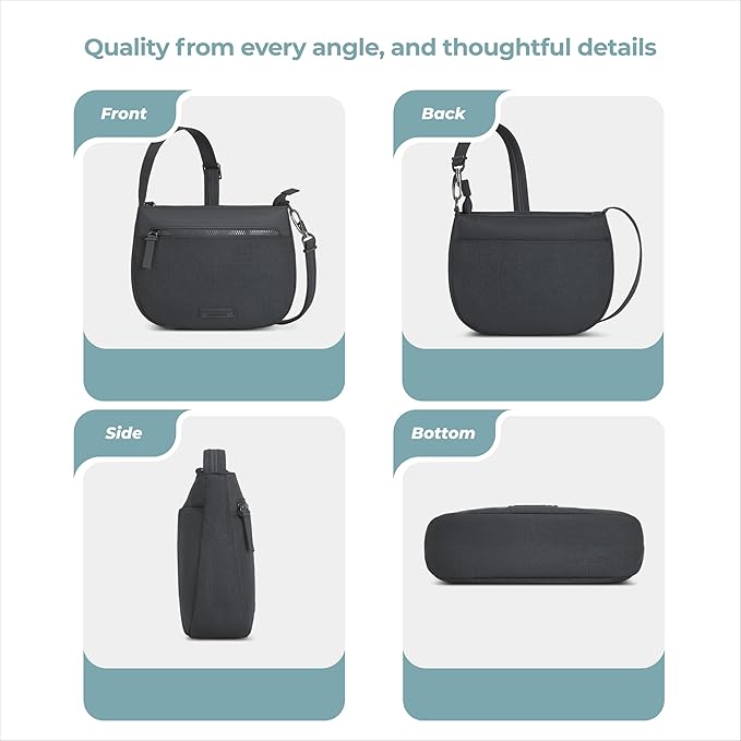Travelon Anti-Theft Metro Saddle Crossbody