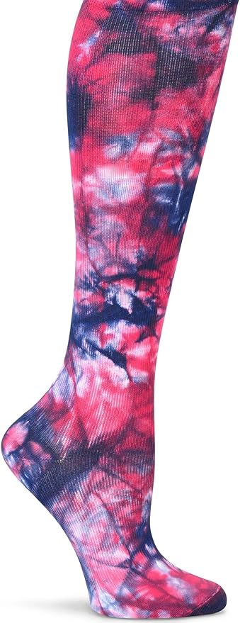 Nurse Mates Women's Calf Socks | 12-14 mmHg Compression | Superior Support & Comfort | 1 Pair