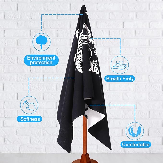 Genovega Oversized Terry Beach Towel 36 x 72 in Soft Extra Large Big Pool Swim Towels for Adults XL Clearance Big Travel Blanket Cruise Accessories Essentials Lounge Chair Cover Anchor Grey