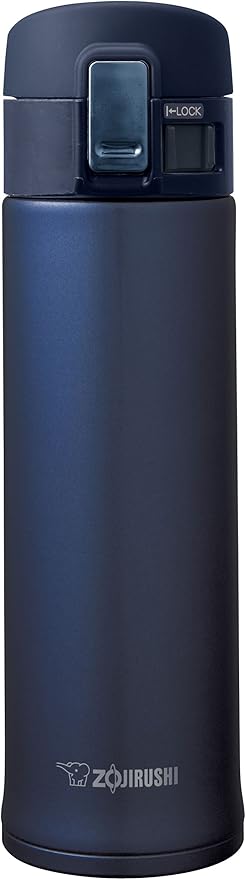 Zojirushi Stainless Steel Mug, 16oz, Smoky Blue
