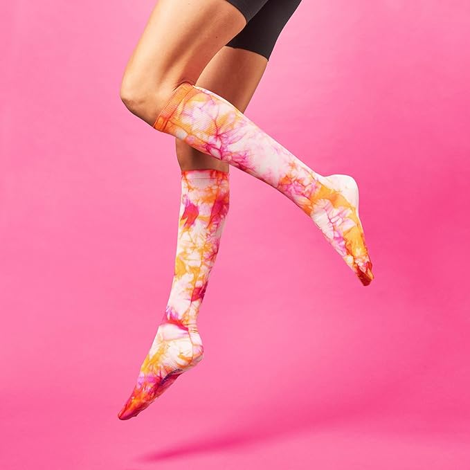 Nurse Mates Women's Calf Socks | 12-14 mmHg Compression | Superior Support & Comfort | 1 Pair