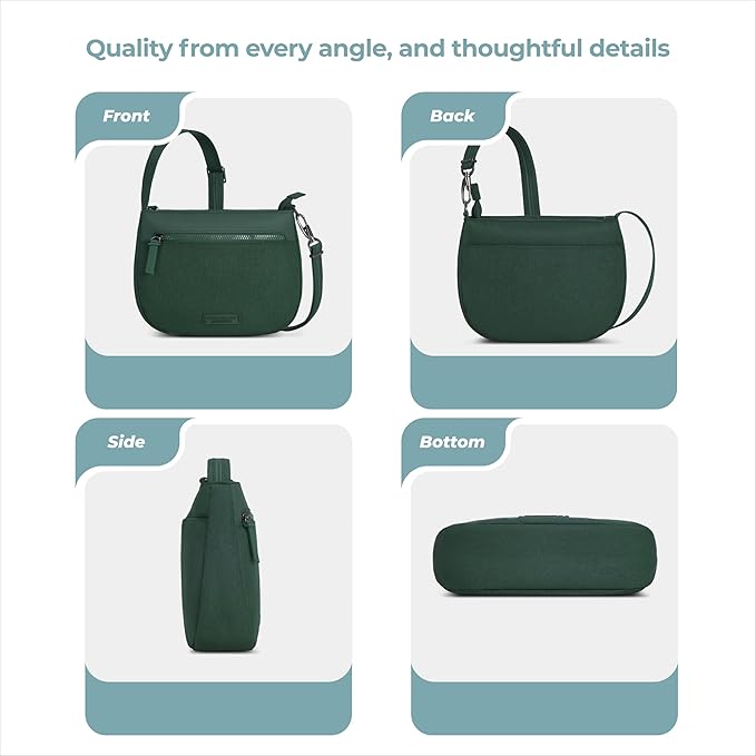 Travelon Anti-Theft Metro Saddle Crossbody