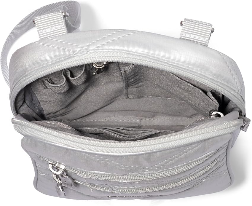 Baggallini Journey Crossbody Bags for Women 9x6 Small Lightweight Travel Handbag W/RFID