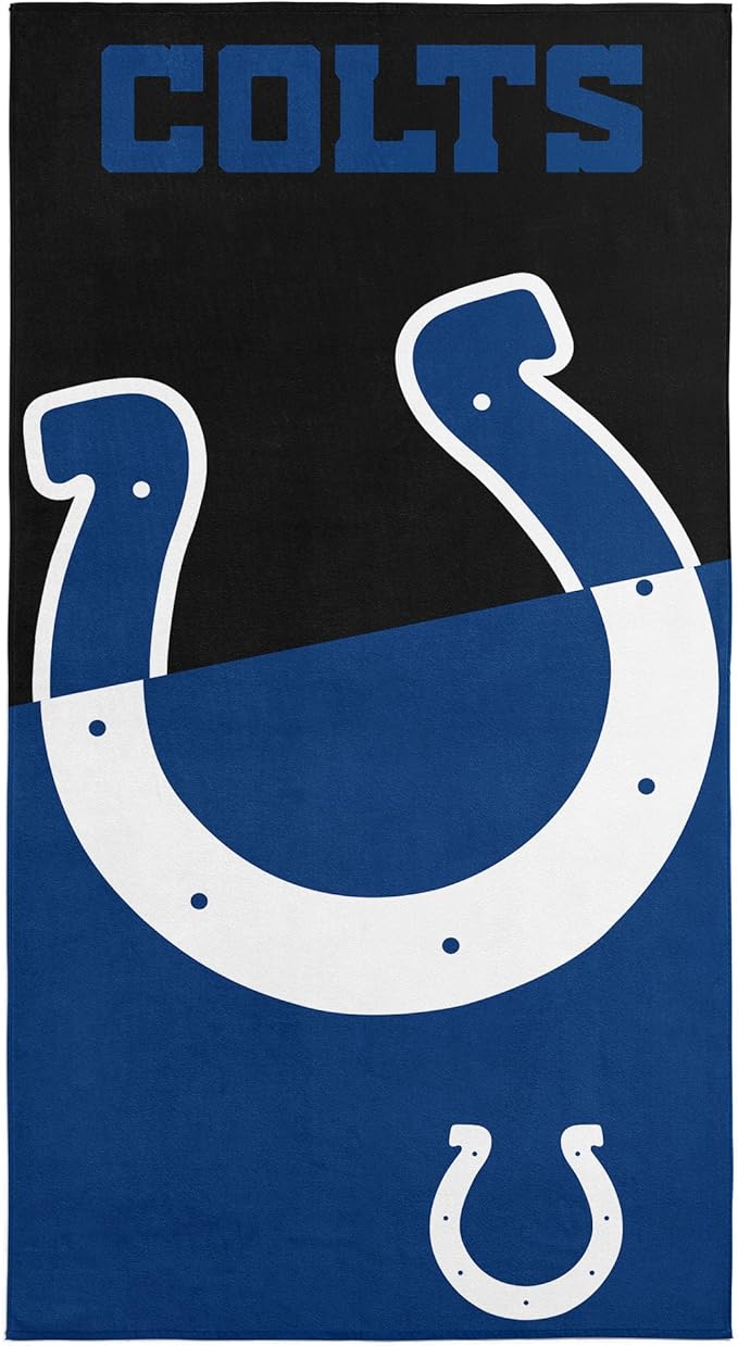 Northwest NFL Oversized Microfiber Beach Towel, 60 x 70 Inches – Quick Dry, Sand Resistant, Lightweight, Highly Absorbent, Shibori Design