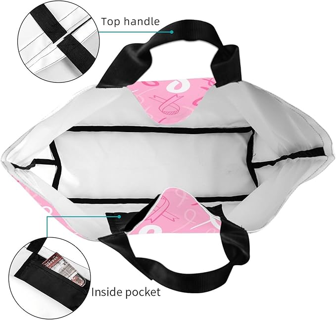Tote Bag for Women Large Beach Bag Reusable Grocery Bags Handbag for Travel Shopping