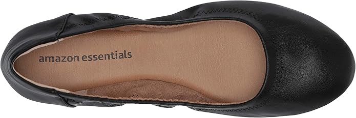 Amazon Essentials Women's Belice Comfortable Slip-On Ballet Flats Shoes