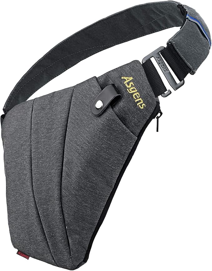 CCW Crossbody Sling Bag Multi-Purpose Anti-Thief Conceal Carry Bag for Men and Women Range, Travel, Outdoor