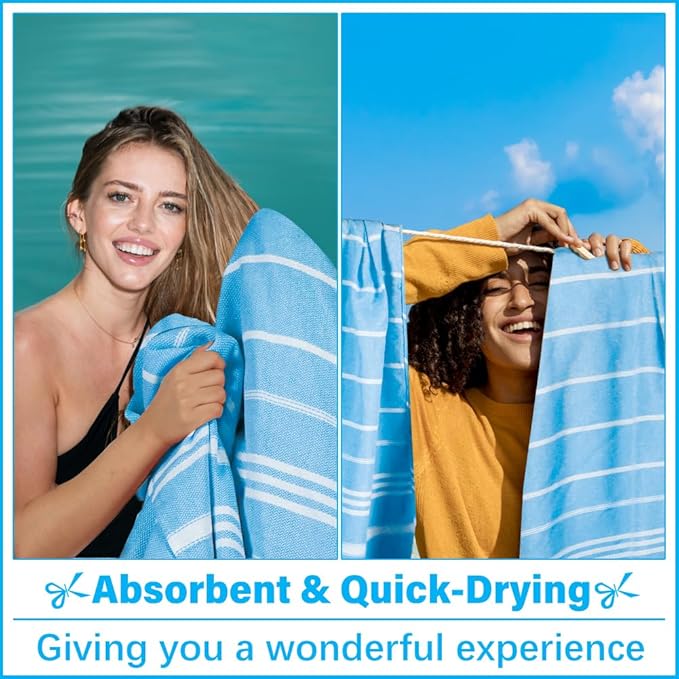 Oversized Turkish Beach Towel Blanket XXL Cotton Sandproof Towels Boho Woven Extra Large Big Sand Free Giant Throw Blankets Huge Quilt XL Picnic Camping Necessities Cloud for Adult Gifts