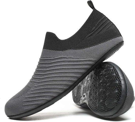 ditont Non-Slip Indoor House Slippers Lightweight Comfortable Grip House Home Shoes for Men Women
