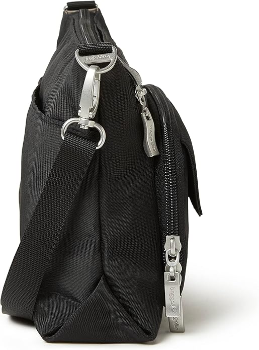 Baggallini Original Everyday 11x7.5 Crossbody Bags Rfid Protected Lightweight Nylon Zippered Travel Purse